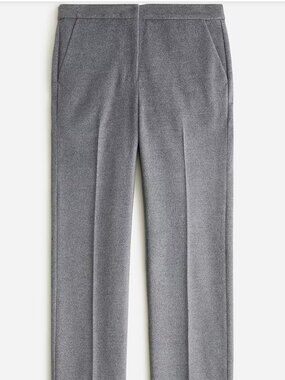 J. Crew Full-length Kate straight-leg pant in drapey flannel Size 12 NWT
